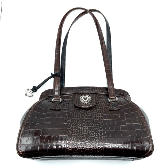 Brighton Leather Shoulder Bag - Picture 2 of 16